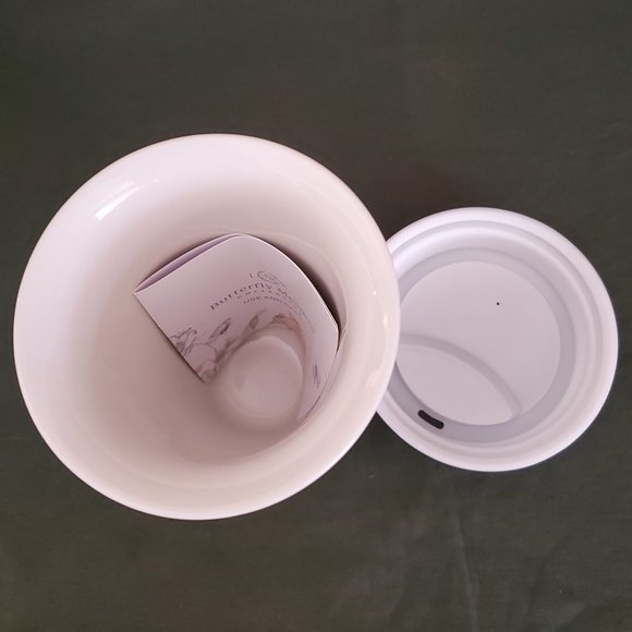 Lenox🦋 BUTTERFLY MEADOW 10 oz Thermal Travel Coffee Mug W/ Silicone Lid New - Picture 9 of 11